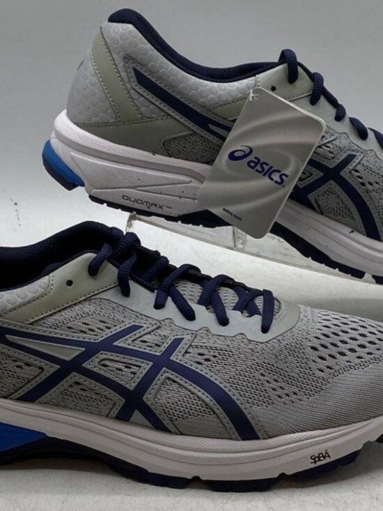 NEW in Box Asics GEL GT-1000 V6 Mens Grey Blue Size 11.5 US 46 EUR Running Shoes